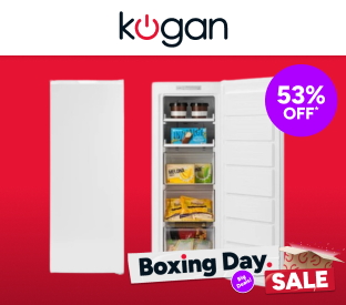 Kogan 161L Upright Frost Free Freezer (White) Product Image