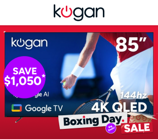 Kogan 85" QLED 4K 144Hz Smart AI Google TV Product Image