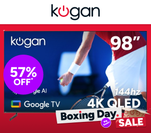 Kogan 98" QLED 4K 144Hz Smart AI Google TV Product Image