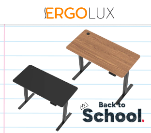 Ergolux Electric Standing Desk 120 x 60cm Product Image