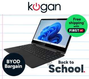 Kogan Atlas 13.3" 2-in-1 USB-C Touchscreen Laptop with Windows 11 Pro (128GB) Product Image