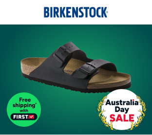 Birkenstock Arizona Birko-Flor Regular Fit Sandal (Black) Product Image