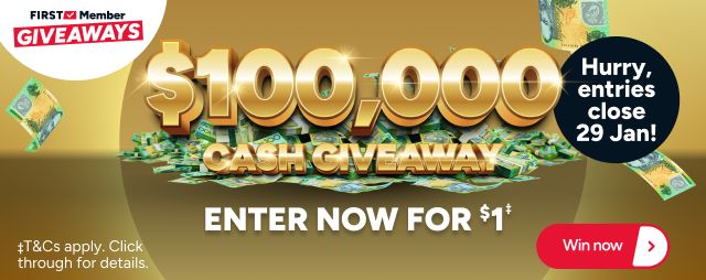 $100K Cash Giveaway