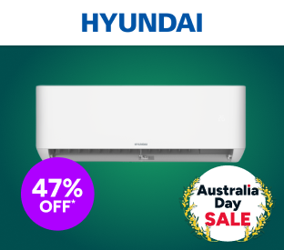 Hyundai 2.6kW Inverter Smart Split System Air Conditioner (Reverse Cycle) Product Image