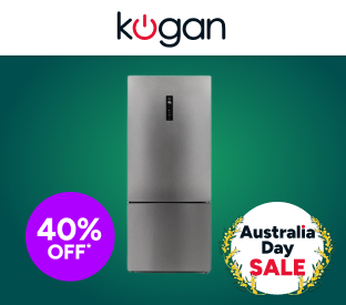 Kogan 416L Bottom Mount Fridge (Stainless Steel) Product Image