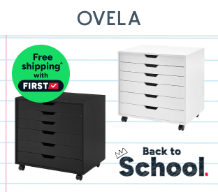 Ovela Alice Wide Mobile Office Drawers Product Image