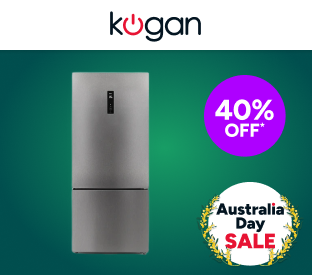 Kogan 416L Bottom Mount Fridge (Stainless Steel) Product Image