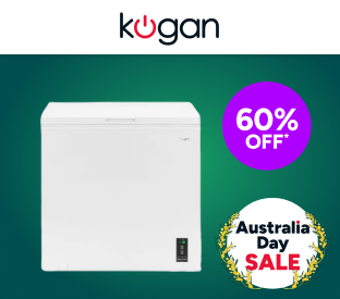 Kogan 198L Chest Freezer with Electric Control Panel Product Image