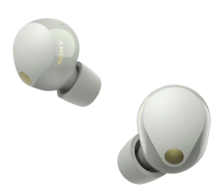 Sony WF-1000XM5 Wireless Noise Cancelling Earbuds (Silver) Product Image