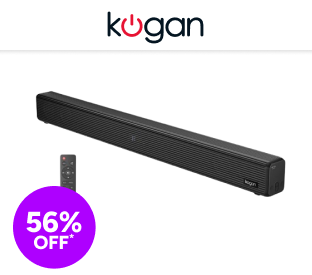 Kogan 2.1 Channel 100W Dolby Atmos Soundbar with Built-in Subwoofer Product Image