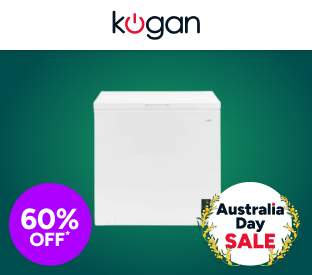 Kogan 198L Chest Freezer with Electric Control Panel Product Image