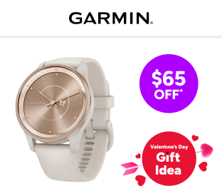 Garmin Vivomove Trend Smart Sports Watch (White Cream) Product Image