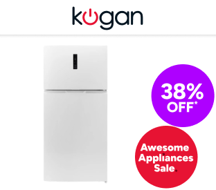 Kogan 480L Top Mount Fridge (White) Product Image