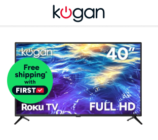 Kogan 40" LED Full HD Smart Roku TV Product Image