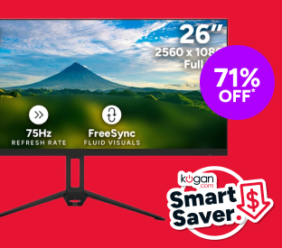 Kogan 26" UltraWide Full HD 75Hz FreeSync Monitor Product Image