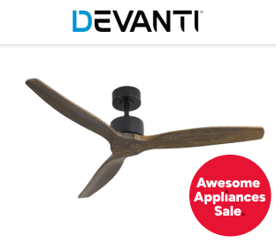 Devanti 52'' Ceiling Fan AC Motor 3 Blades w/Remote Product Image