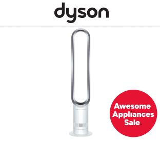 Dyson Cool™ tower fan (White/silver) Product Image