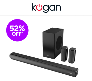 Kogan 7.1.2 Channel 525W Dolby Atmos Soundbar with Subwoofer & Rear Speakers Product Image