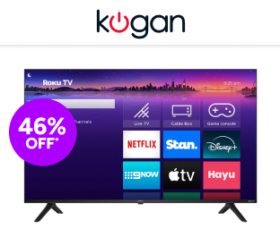 Kogan 50" LED 4K Smart Roku TV Product Image