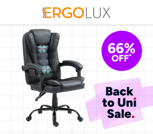 Ergolux Noob Mid Back Padded Massage Office Chair Product Image