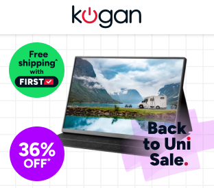 Kogan XPRESSO 16" 2K WQXGA IPS USB-C Portable Monitor Product Image