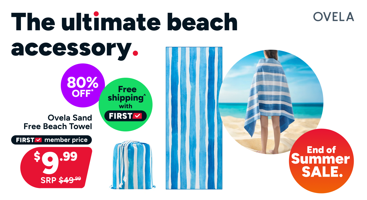 Ovela Sand Free Beach Towel