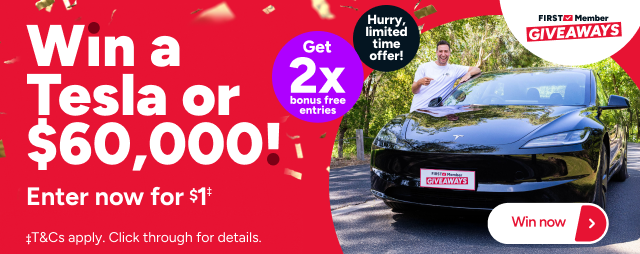 Win a Tesla or $60k