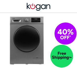 Kogan 7.5kg Front Load BLDC Inverter Washing Machine (Graphite) Product Image