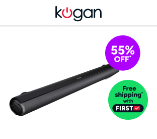 Kogan 2.1 Channel 80W Dolby Soundbar with Built-in Subwoofer Product Image