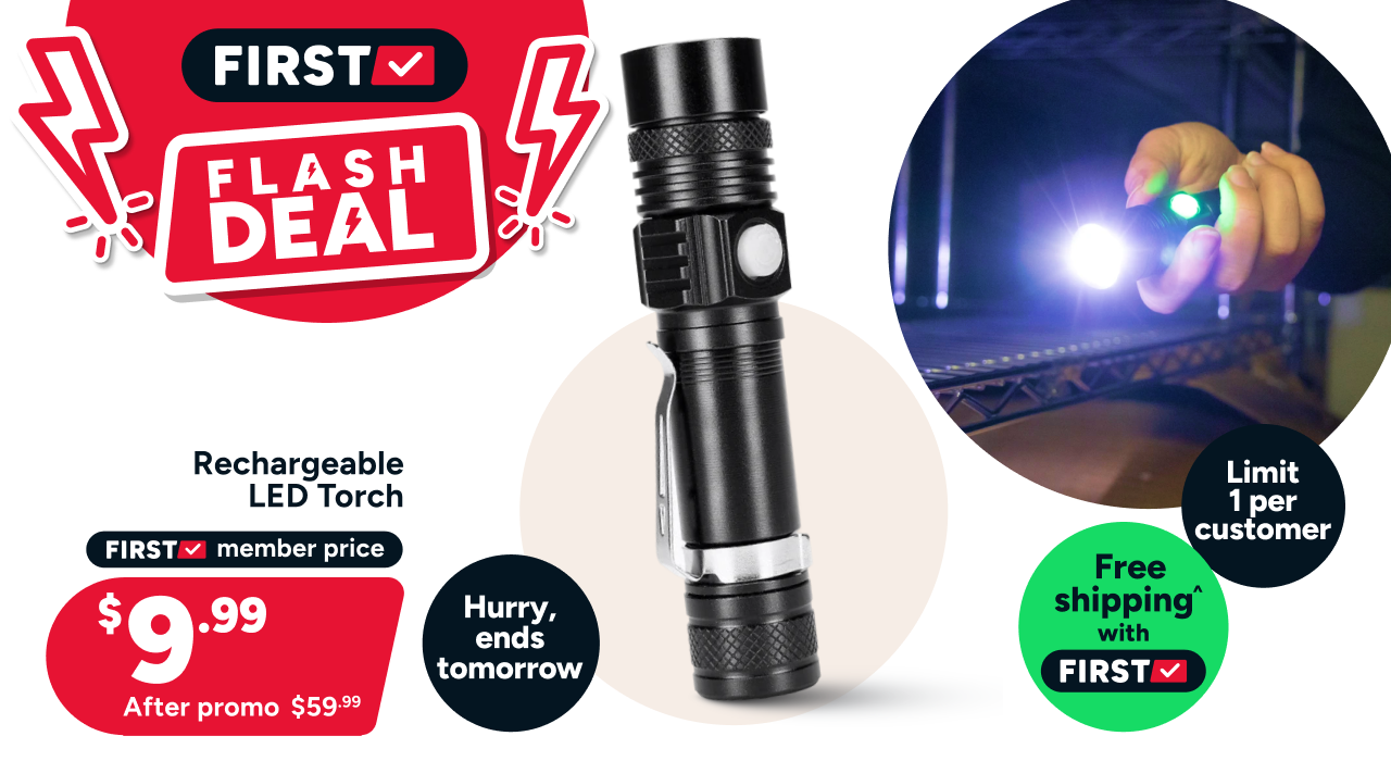 Rechargeable LED Torch