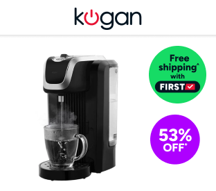 Kogan 2.5L 2400W Hot Water Boiler Dispenser Product Image