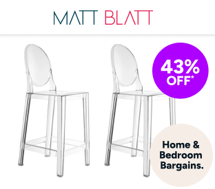 Set of 2 Matt Blatt Philippe Starck Victoria Ghost Stools Replica Product Image