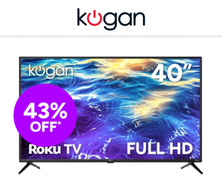 Kogan 40" LED Full HD Smart Roku TV Product Image