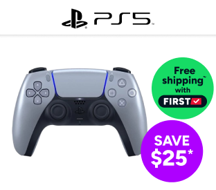 PS5™ PlayStation® 5 DualSense™ Wireless Controller (Sterling Silver) Product Image