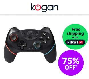 Kogan Wireless Switch Controller Compatible with Nintendo Switch/Lite/OLED Product Image