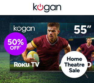 Kogan 55" QLED 4K Smart Roku TV Product Image