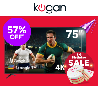 Kogan 75" LED 4K Smart AI Google TV Product Image