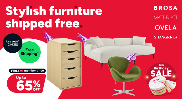 Birthday Free Shipping Sale - Furniture