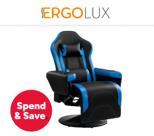 Ergolux Hotshot Recliner Gaming Chair Product Image