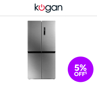 Kogan 490L French Door Fridge (Stainless Steel) Product Image