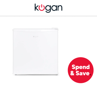 Kogan 43L Bar Fridge (White) Product Image