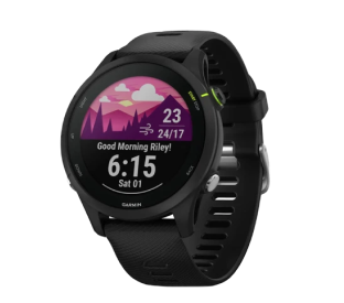 Garmin Forerunner 255 Music Smart Sports Watch (Black, 46mm) Product Image