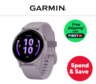 Garmin vivoactive 5 Smart Sports Watch (Orchid) Product Image