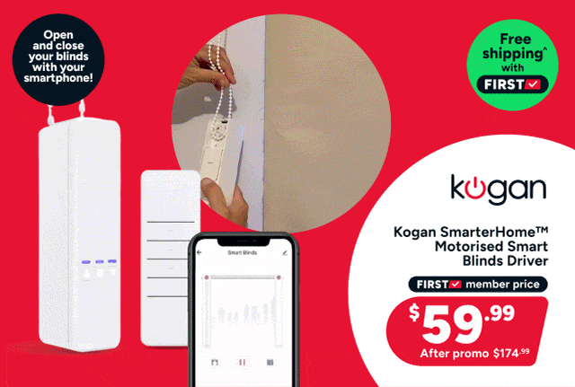 Kogan SmarterHome™ Motorised Smart Blinds Driver