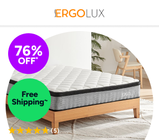 Ergolux Comfort Plus Pocket Spring Mattress (Queen) Product Image