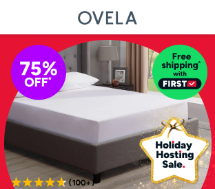 Ovela Waterproof Bamboo Fitted Mattress Protector (Queen) Product Image