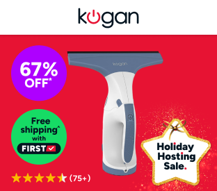 Kogan StainClean Window Vacuum Cleaner V10 Product Image