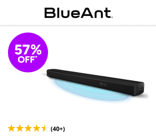 BlueAnt 120W 2.1 Dolby Soundbar with Built-in Subwoofer Product Image