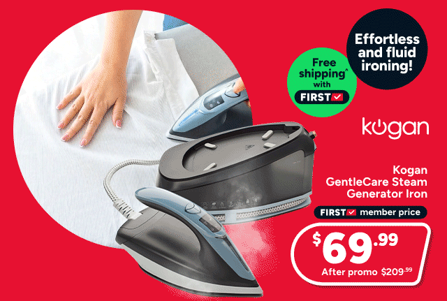 Kogan GentleCare Steam Generator Iron