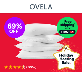 Set of 4 Ovela Hotel Quality Deluxe Bounce Fibre Pillows Product Image